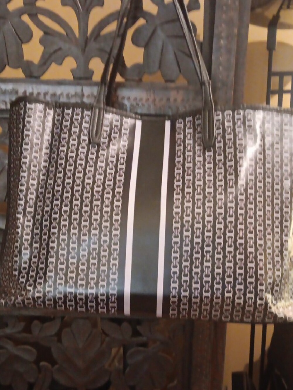 Tory Burch Black and White Gemini LINK Tote BEST OFFER GETS IT! - Picture 3 of 4